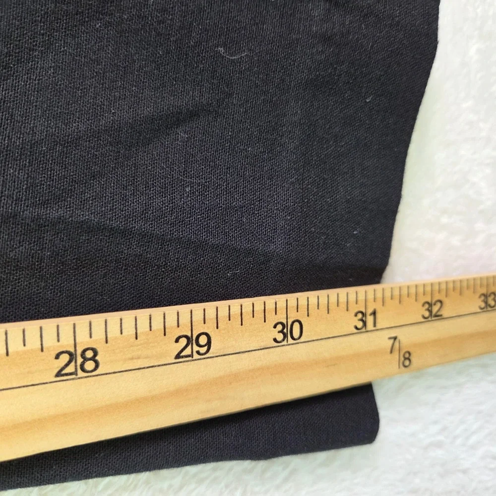Michael Kors Womens Black Slim Leg Tailored Trousers Dress Pants Size 6 3060